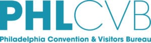 Logo of Philadelphia Convention and Visitors Bureau. One of Exude's clients for employee benefits consulting
