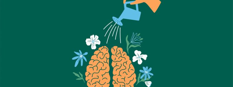 helping brain grow by taking care of mental health